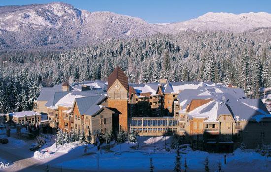 Hilton Grand Vacations Club Whistler Hotell Exteriör bild